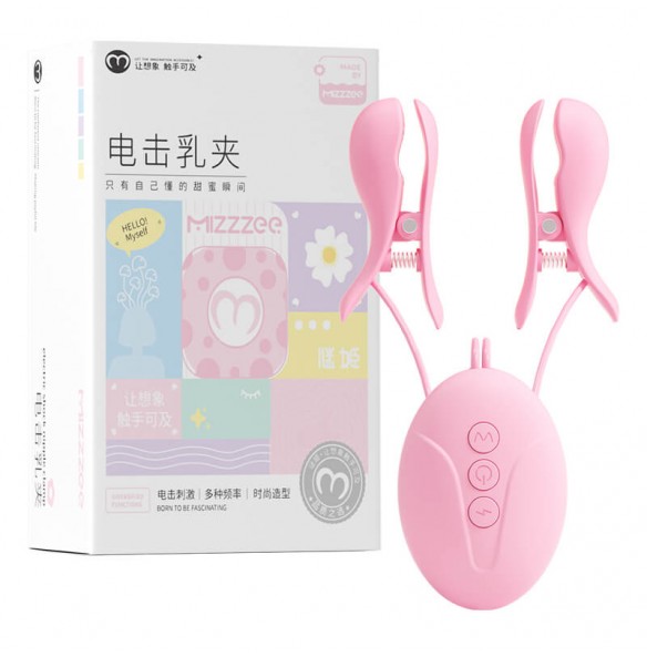 MizzZee - Electro Shock Vibrating Nipple Clamps (Chargeable - Pink) MizzZee - Electro Shock Vibrating Nipple Clamps (Chargeable - Pink)